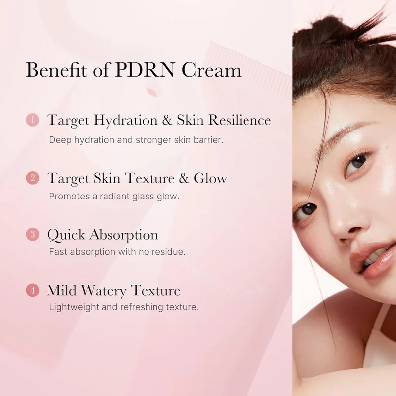 Medicube Medicube Salmon DNA PDRN Pink Peptide Eye Serum, Niacinamide and 99% Pure Retinol Eye Cream for Fine Lines, Dark Circles, Korean Skin Care